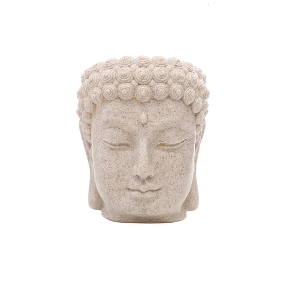 ANXPTIME Spiritual Decoration Resins Buddhas Head Planter For Outdoor Indoor Greeneries