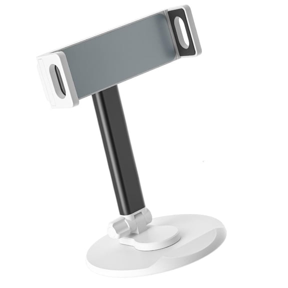 ANXPTIME Stable Tablet Holder Weighted Base Flexible Arm for Desk Mount, Pad Protections