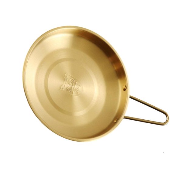 ANXPTIME Stainless Steel Serving Tray With Handle For Snacks And Appetizers Tableware