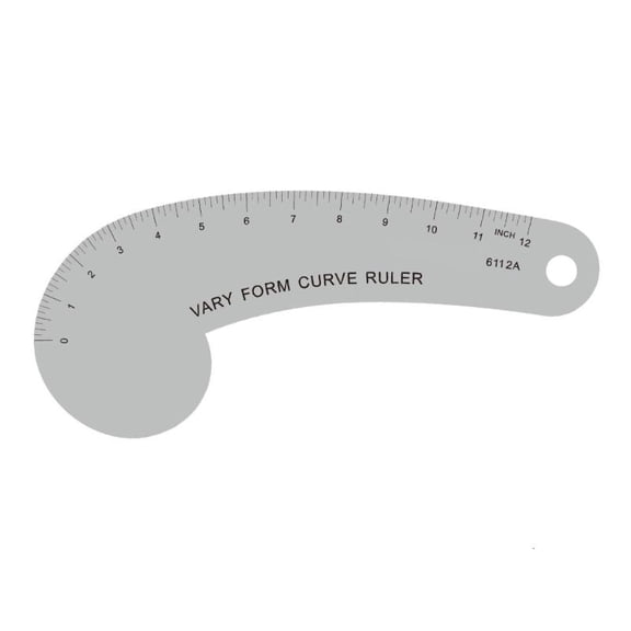ANXPTIME Sturdy Aluminum Clothing Ruler Great For Fashion Projects