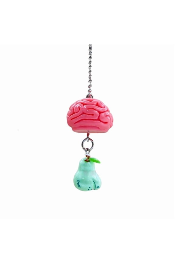 Stylish Simulation Brain Keyring Keychain Handmade Bag Decoration