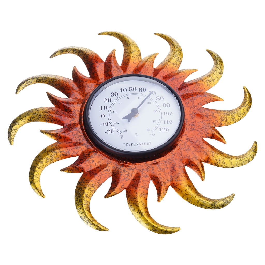 ANXPTIME Thermometer Outdoor Indoor Decorative Thermometer Analogs Room Thermometer
