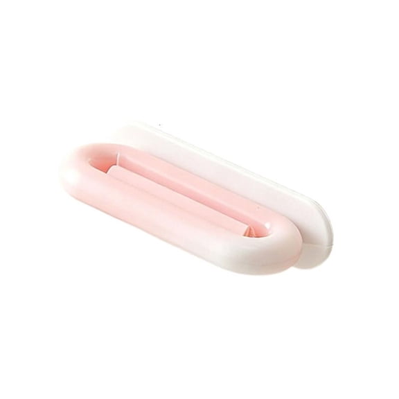 ANXPTIME Toothpaste And Cosmetic Holder Wall Mount Design Saves Counter Space