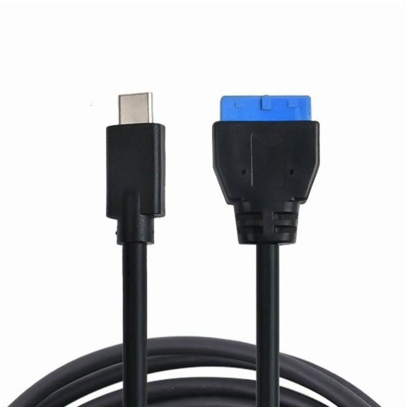 ANXPTIME Type C Male to IDC20P Female Extension Cable 5Gbps Extension Cable for PC