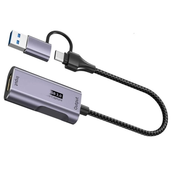 ANXPTIME UHD 4K Game Captures Card with USB C Adapters 1080P Recording not Delay