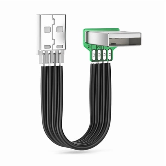 ANXPTIME USB A Male to Male 2 USB2.0 Extension Cable for Radiators Hard Disk Webcom