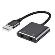 ANXPTIME USB External Sound Card for PC Laptop Desktop Stereo Sound Card Headsets