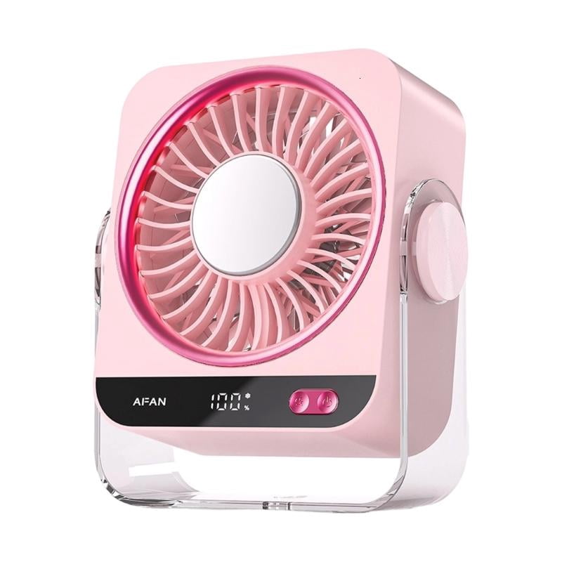 ANXPTIME USB Mini Portable Fan for Camping 199 Speed Quiet Desk Table ...