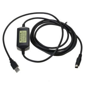 ANXPTIME USB PLC Programming Cable for AB Micrologix 1000/1200/1500 Series Cable