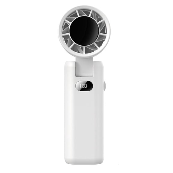 ANXPTIME USB Rechargeable Mini Fan Portable Handheld Fan with 5 Speed Setting Quiet