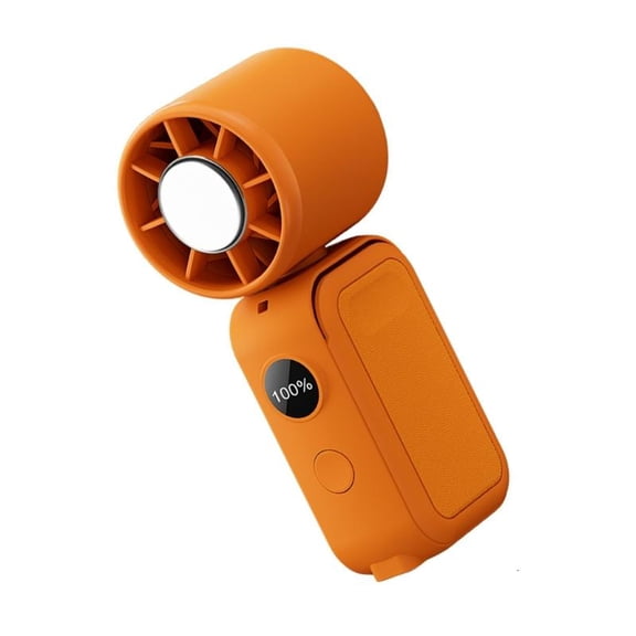 ANXPTIME USB Rechargeable Portable Fan Quiet Handheld Mini Fan 5 Speed Setting