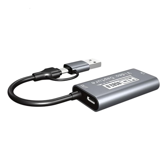 ANXPTIME USB Video Capture Card Power Delivery Two in One Design for Quality Streaming Gaming and Recording