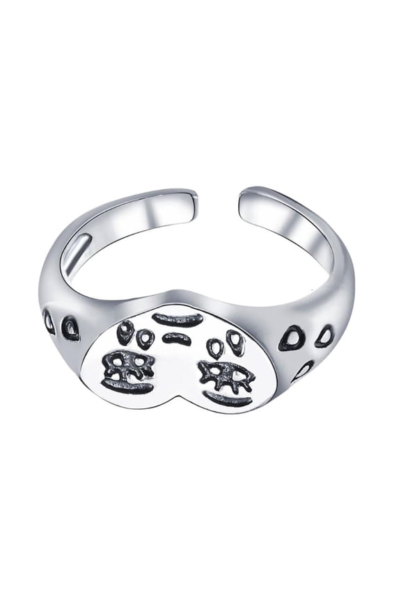 Unique Crying Face Love Rings Fashion Statement Accessory for Daily Wear