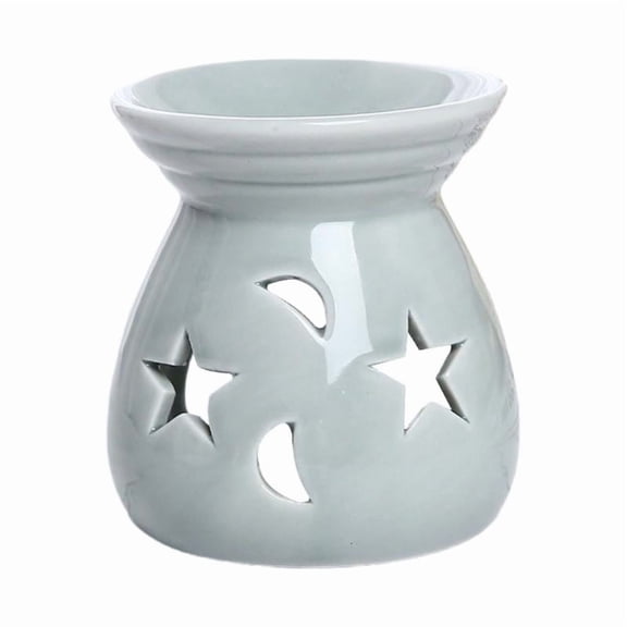 ANXPTIME Unique Star And Moon Ceramic Incenses Burners Oil Burners For Meditations