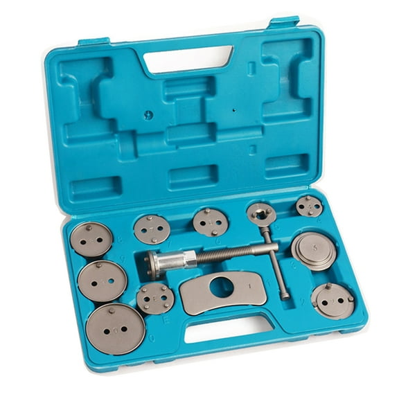 ANXPTIME Universal Car Truck Disc Brake Caliper Piston Rewind Wind Back Tool Kit 12Pcs