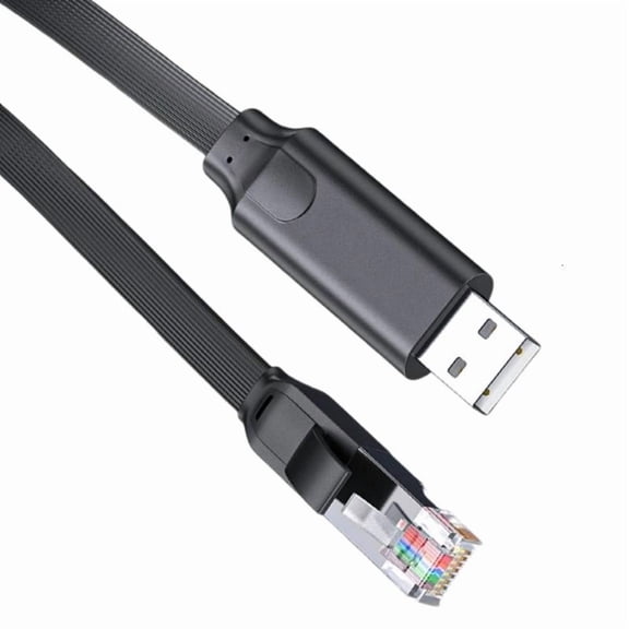 ANXPTIME Universal USB to RJ45 Debugging Line Adapter Cable Cord for Console Equipment