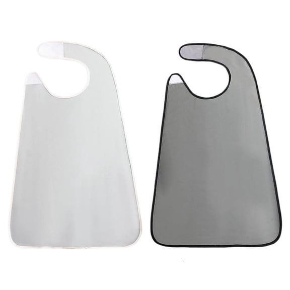 ANXPTIME Washable Bib Scarf For Eating And Craft Activity Adhesive Closure