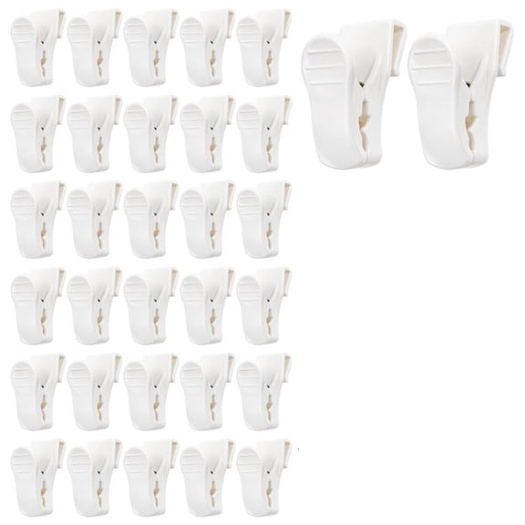 ANXPTIME White Hook Clip for Bags Cards Photos and Labels