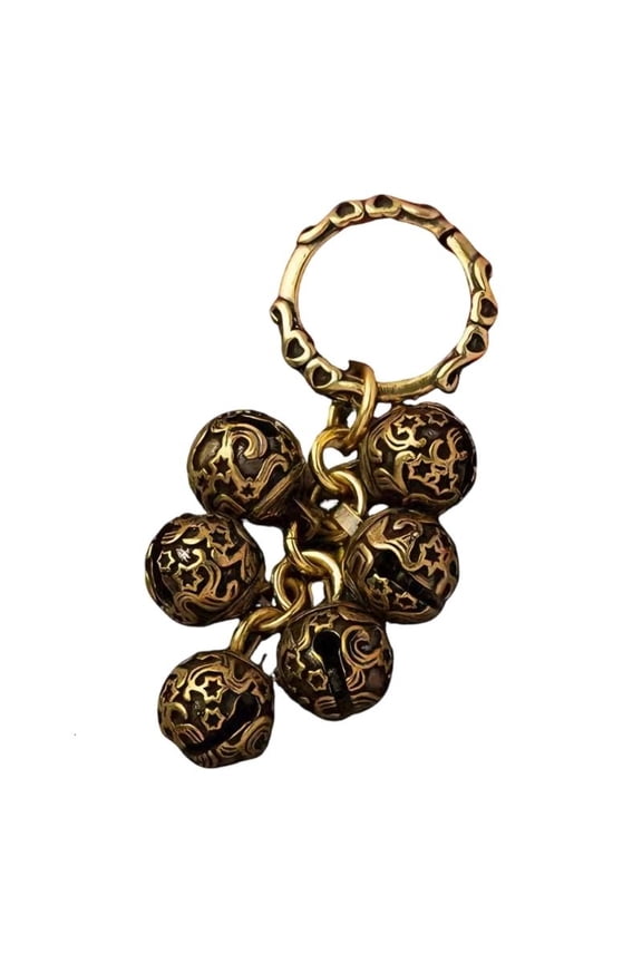 Wind Chime Bell Keychain for Stress Relief Work Home Environment