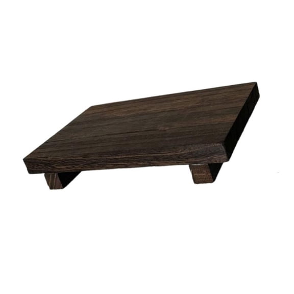 ANXPTIME Wood Vanity Tray Farmhouses Bathroom Decors Decorative Tray Wooden Risers Stand