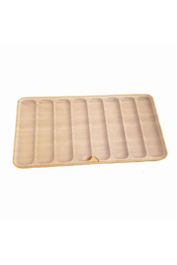 Wood Watch Storage Box 4/6/8/9 Compartment Container with Glass Display Lid