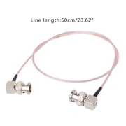 ANXPTIME for HD SDI Video Connector Cable RG179 BNC Male To BNC Right Angle Plug For BMCC