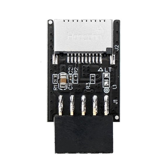 ANXPTIME Type-E Female to USB 2.0 9 PIN Female Adapter Motherboard Internal Header