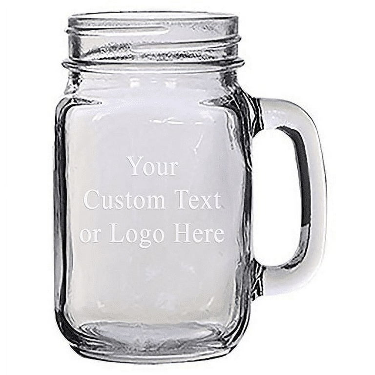 Personalized Wedding 16 oz. Beer Can Glass