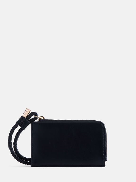 Women's Card Case Wallet, Black