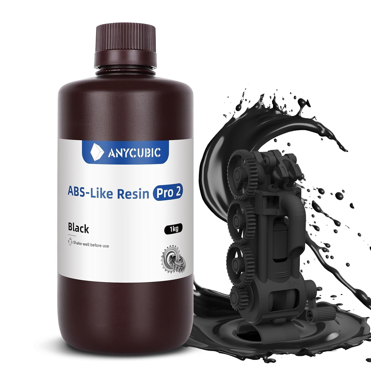 ANYCUBIC Water Washable ABS-Like 3D Printer Resin, High Toughness