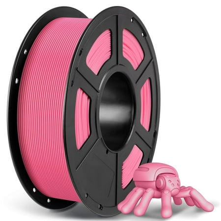 ANYCUBIC PLA 3D Printer Filament, 3D Printing PLA Filament 1.75mm Dimensional Accuracy +/- 0.02mm, 1KG Spool (2.2 lbs), Pink