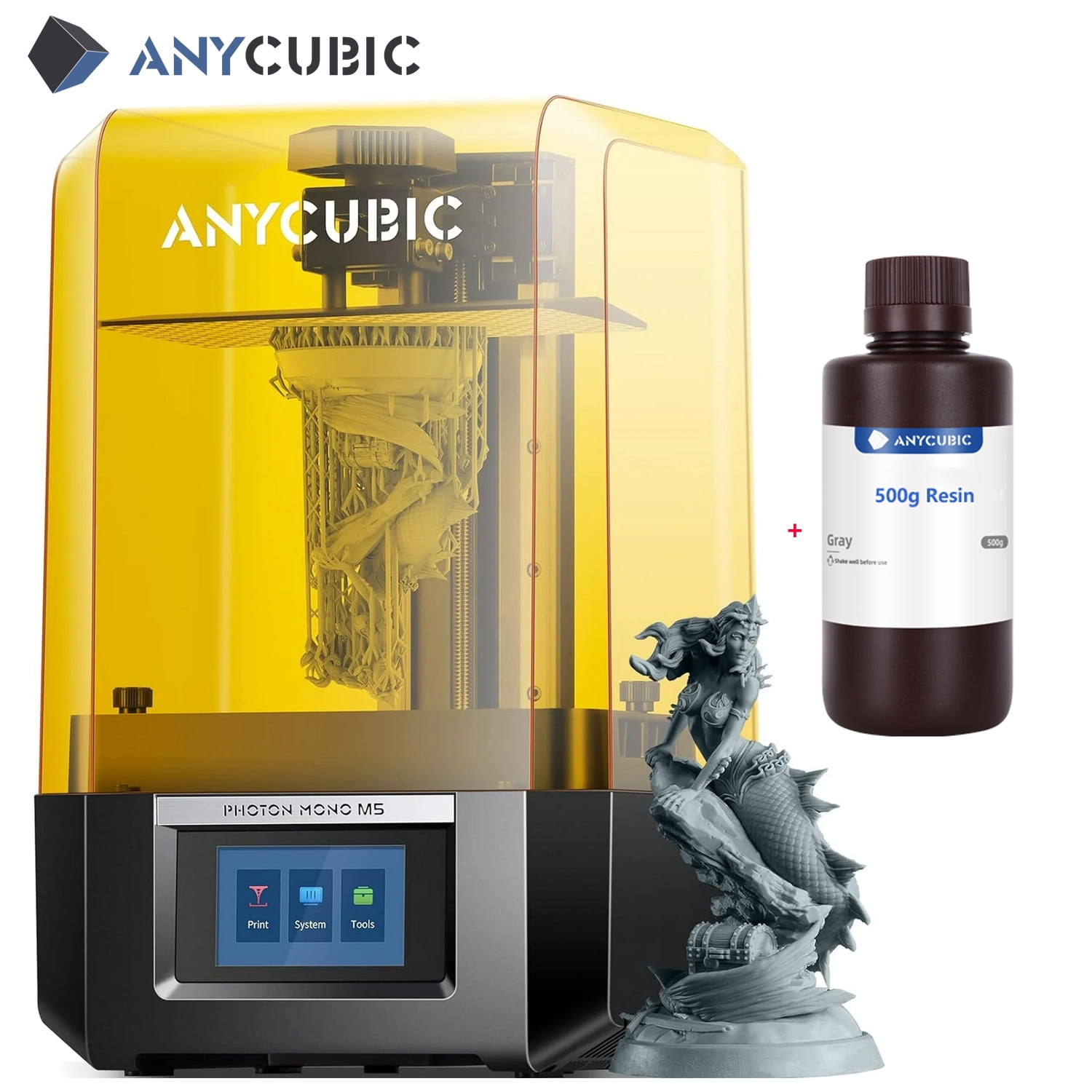 ANYCUBIC Photon Mono M5, 12K Resin 3D Printer with 10.1'' HD