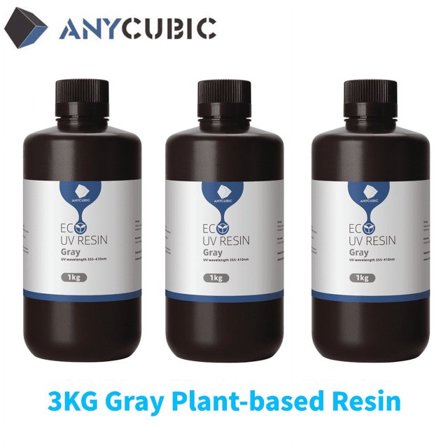 ANYCUBIC UV PlantBased Rapid Resin, 3D Printer Resin with Low Odor and