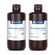 ANYCUBIC Water-Wash Resin For LCD 3D Printer High Precision Low Odor Low Viscosity 3D Printing Standard PhotopolymerGray 2kg