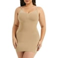thumbnail image 1 of ANYFIT WEAR Plus Size Shapewear Slip Dress for Women Under Dress Tummy Control Slip Dress Body Shaper Cami Dress, 1 of 7