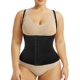 thumbnail image 1 of ANYFIT WEAR Plus Size Waist Trainer Vest for Women Shapewear Corset Body Shaper Tank Top with Adjustable Straps, 1 of 6