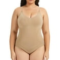 thumbnail image 1 of ANYFIT WEAR Plus Size Women's Shapewear Bodysuit Tummy Control Full Body Shaper Sculpting Snatched Waist Body Suit, 1 of 7