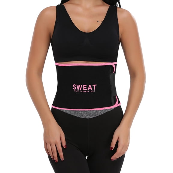 ANYFIT WEAR Sports Sweat Enhancing Waist Trimmer Belt Fitness Waist Trainer Band for Women & Men