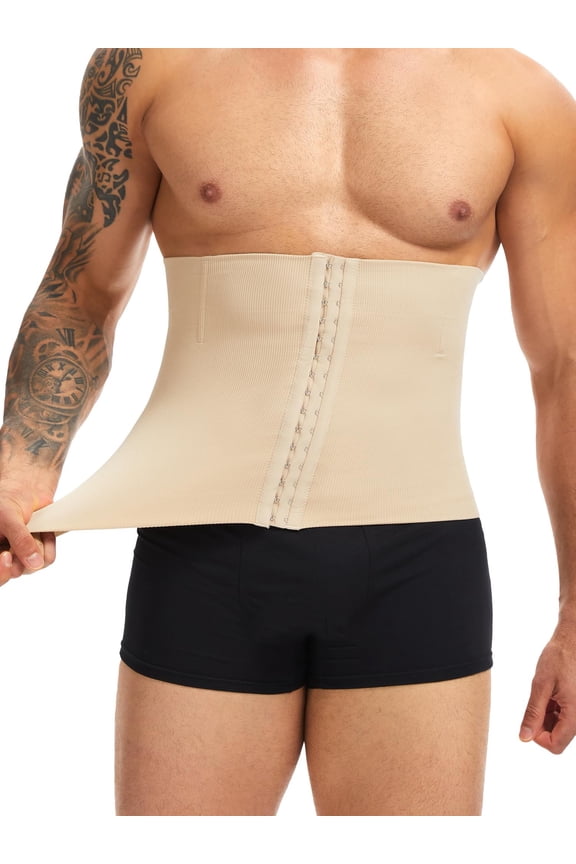 Waist Trainer For Men Tummy Control Shapewear Girdle Stomach Band Back Support Body Shaper Trimmer Belt