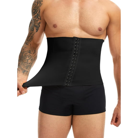 ANYFIT WEAR Waist Trainer For Men Tummy Control Shapewear Girdle Stomach Band Back Support Body Shaper Trimmer Belt