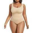 thumbnail image 1 of ANYFIT WEAR Women Plus Size Bodysuit Shapewear Seamless Tummy Control Body Shaper Sleeveless Going Out Tops, 1 of 6