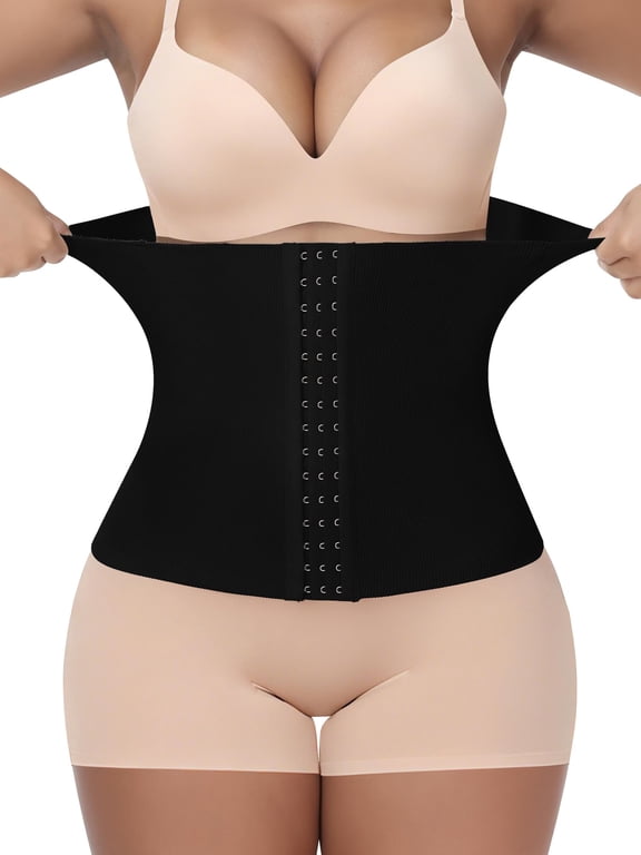 Women Waist Trainer Cincher Tummy Control Shapewear Girdle Postpartum Belly Band Back Support Body Shaper Trimmer Belt