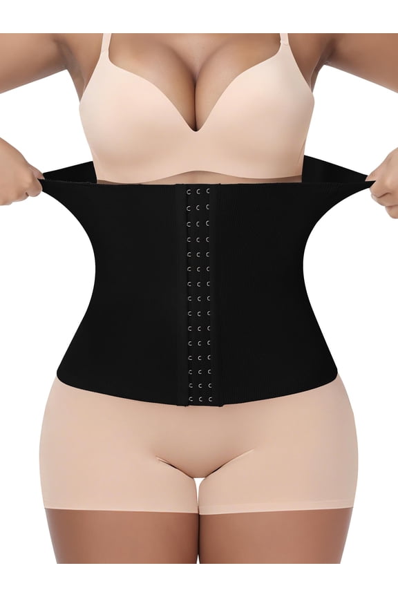 Women Waist Trainer Cincher Tummy Control Shapewear Girdle Postpartum Belly Band Back Support Body Shaper Trimmer Belt
