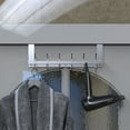 thumbnail image 1 of ANYHI Over The Door Hook, Door Coat Rack for Entryway, Over Door Towel Hook for Bathroom, Aluminium Door Coat Hook, Silver, 1 of 9