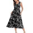 thumbnail image 1 of ANYJOIN Women's Sleeveless Tank Dress Summer Casual Swing Sundress Midi Dress with Pockets, 1 of 2