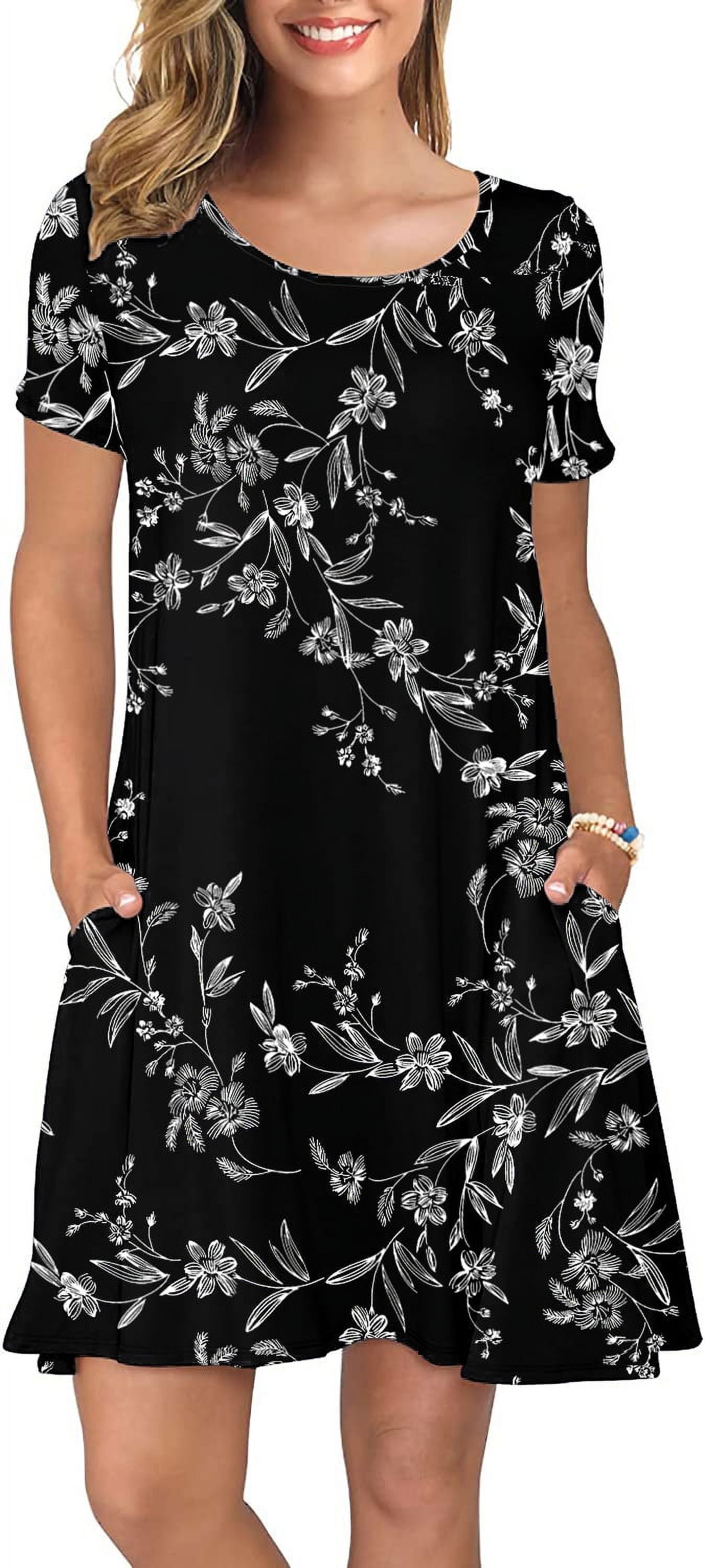 Women's Summer Casual Shirt Dress