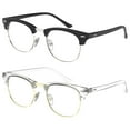thumbnail image 1 of ANYLUV Blue Light Glasses for Women and Men,Advanced Computer Glasses,Semi Rimless Glasses(2 Packs), 1 of 7