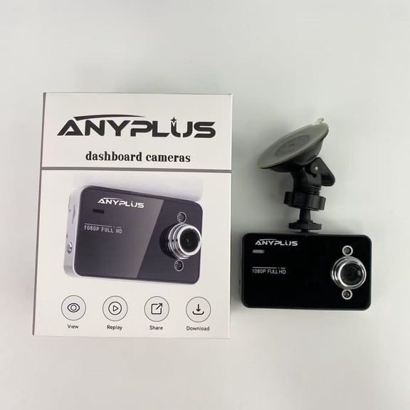 ANYPLUS dashboard cameras, 1080P FHD DVR Car Dashboard Camera Recorder 3" LCD Screen 170 Wide Angle