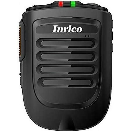 ANYSECU Inrico Wireless PTT Microphone B01 iOS Version Wireless PTT Button Zello mic Zello ptt Button Speaker for iOS and Android Phone