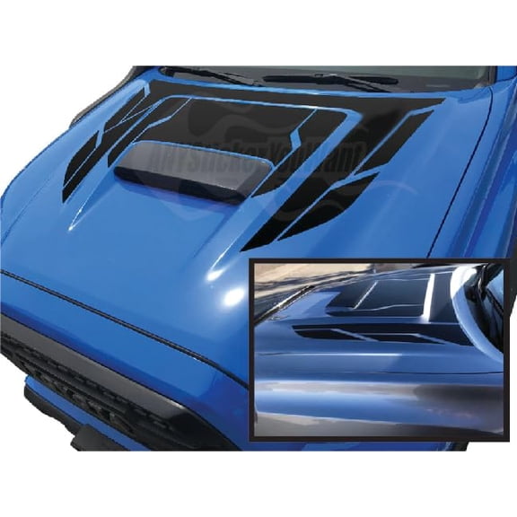 ANYStickerYouWant - Black Out Vinyl Hood Decal Sticker Fits On & Compatible with Toyota Tacoma TRD Hood Graphics, Choose PRO, 4x4 Off Road or 4x4 Sport - Fits 2016 2017 2018 2019 2020 2021 2022 2023